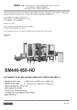 Предварительный просмотр 2 страницы siat SM446-650-HD Instruction Manual And Spare Parts List