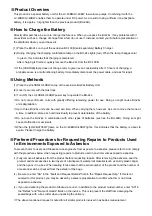 Preview for 3 page of Sibata BU-24L Operation Manual