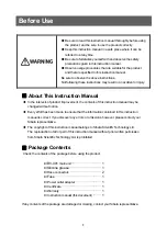 Предварительный просмотр 3 страницы Sibata BV-001 Instruction Manual