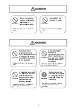 Предварительный просмотр 5 страницы Sibata F-1K Operation Manual