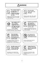 Предварительный просмотр 6 страницы Sibata F-1K Operation Manual