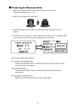 Предварительный просмотр 17 страницы Sibata F-1K Operation Manual