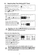 Preview for 21 page of Sibata LV-40BW Operation Manual