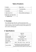 Preview for 3 page of Sibata SIP-32L Operation Manual