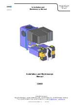 Preview for 1 page of SIBRE CB8-E Series Installation And Maintenance Manual