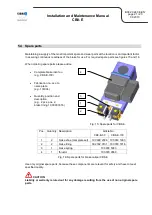 Preview for 21 page of SIBRE CB8-E Series Installation And Maintenance Manual