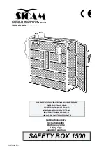 Sicam SAFETY BOX 1500 Instruction Manual preview