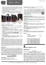 Preview for 18 page of Sicame CATU AFG-1 Series Manual