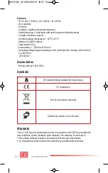 Preview for 10 page of Sicame CATU Detex CC-265 Manual