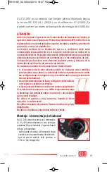 Preview for 13 page of Sicame CATU Detex CC-265 Manual