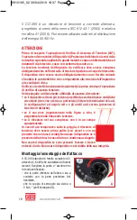 Preview for 18 page of Sicame CATU Detex CC-265 Manual