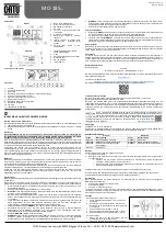 Предварительный просмотр 3 страницы Sicame CATU MO-185 Series Manual