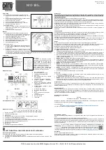 Предварительный просмотр 5 страницы Sicame CATU MO-185 Series Manual