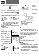 Предварительный просмотр 7 страницы Sicame CATU MO-185 Series Manual