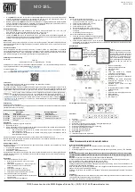 Предварительный просмотр 8 страницы Sicame CATU MO-185 Series Manual