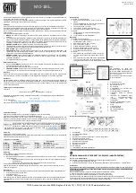 Предварительный просмотр 9 страницы Sicame CATU MO-185 Series Manual