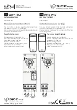 SICE Tech why PRO WHY-PH2 Instruction Manual And Warnings preview