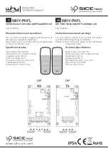 SICE Tech why PRO WHY-PHFL Instruction Manual And Warnings preview