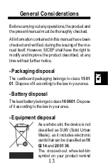 Preview for 13 page of SiCEP BiTech BT-PRW Manual