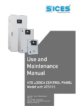 Sices ATS LOGICA Use And Maintenance Manual предпросмотр