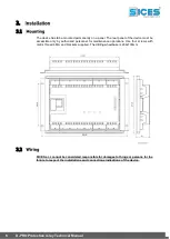 Предварительный просмотр 12 страницы Sices D-PRO Technical Manual