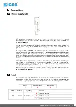 Предварительный просмотр 13 страницы Sices D-PRO Technical Manual