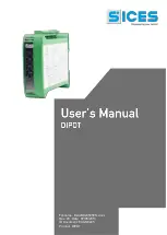 Предварительный просмотр 1 страницы Sices DIPOT User Manual