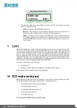 Предварительный просмотр 20 страницы Sices DST2600 User Manual