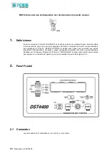 Предварительный просмотр 20 страницы Sices DST4400 User Manual