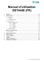 Предварительный просмотр 35 страницы Sices DST4400 User Manual