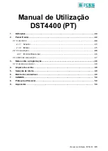 Предварительный просмотр 43 страницы Sices DST4400 User Manual