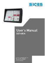 Sices DST4600A User Manual preview