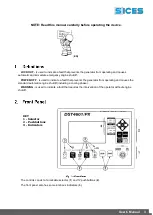 Preview for 3 page of Sices DST4601/PX User Manual