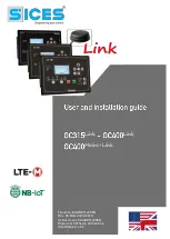 Sices GC315 User And Installation Manual preview