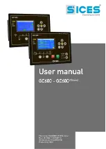 Предварительный просмотр 1 страницы Sices GC600 Mains User Manual