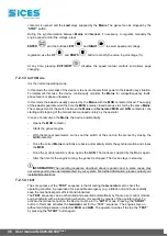 Предварительный просмотр 28 страницы Sices GC600 Mains User Manual