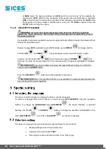 Предварительный просмотр 30 страницы Sices GC600 Mains User Manual