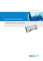 SICK IVP IVC-3D 200 Operating Instructions Manual preview