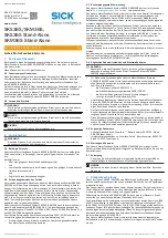 Preview for 1 page of SICK 1036556 Operating Manual