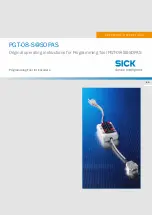 Preview for 1 page of SICK 1036616 SOPAS Operating Instructions Manual