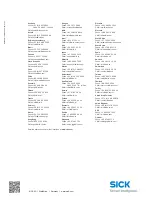 Preview for 18 page of SICK 1083009 Mounting Instructions