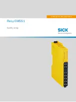 Preview for 1 page of SICK 1085345 Operating Instructions Manual