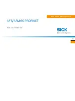 Предварительный просмотр 11 страницы SICK AFM60 PROFINET Mounting Instructions