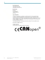 Preview for 2 page of SICK AHM36 CANopen Operating Instructions Manual