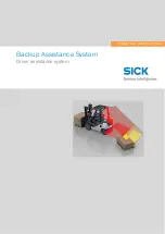 SICK Backup Assistance System Operating Instructions Manual предпросмотр