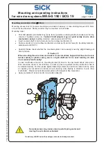 Предварительный просмотр 10 страницы SICK BCG 19 Mounting And Operating Instructions