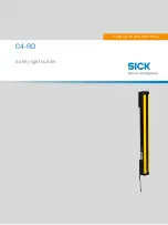 SICK C4-RD Operating Instructions Manual предпросмотр