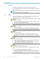 Предварительный просмотр 8 страницы SICK C4000 Fusion Ex Operating Instructions Manual