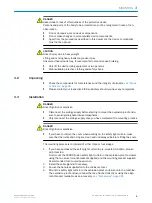 Preview for 9 page of SICK C4000 Fusion Ex Operating Instructions Manual