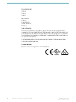 Preview for 2 page of SICK CLV63x Operating Instructions Manual